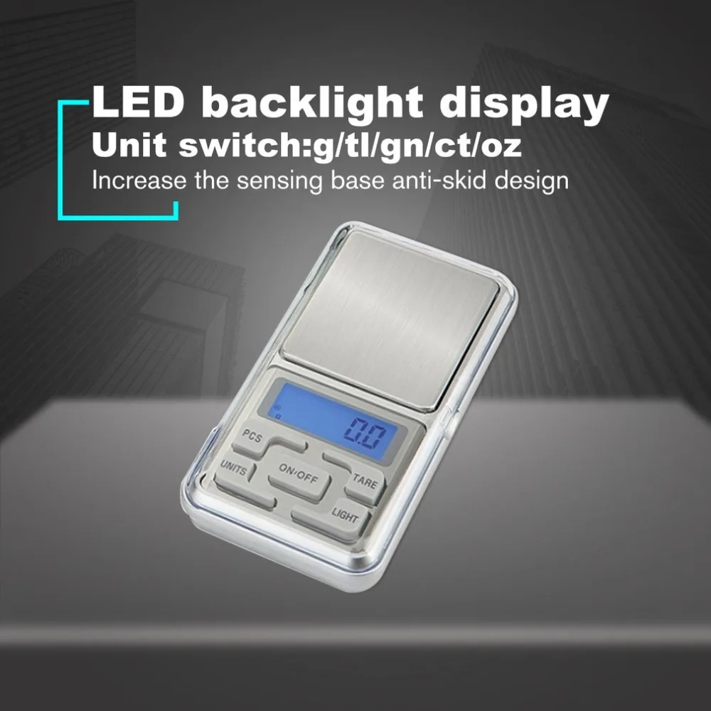 

HT-668B 500g x 0.01g Mini Precision Digital Scales for Gold Sterling Silver Scale Jewelry Balance Gram Electronic Scales