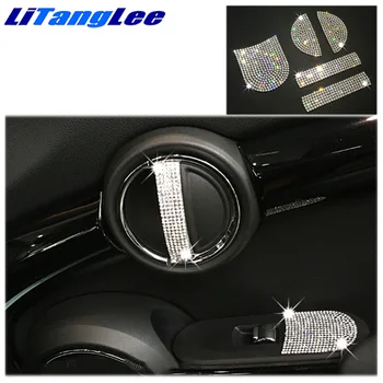 

Litanglee For BMW Mini Cooper F55 2014~2018 Handle door silver decorative sticker