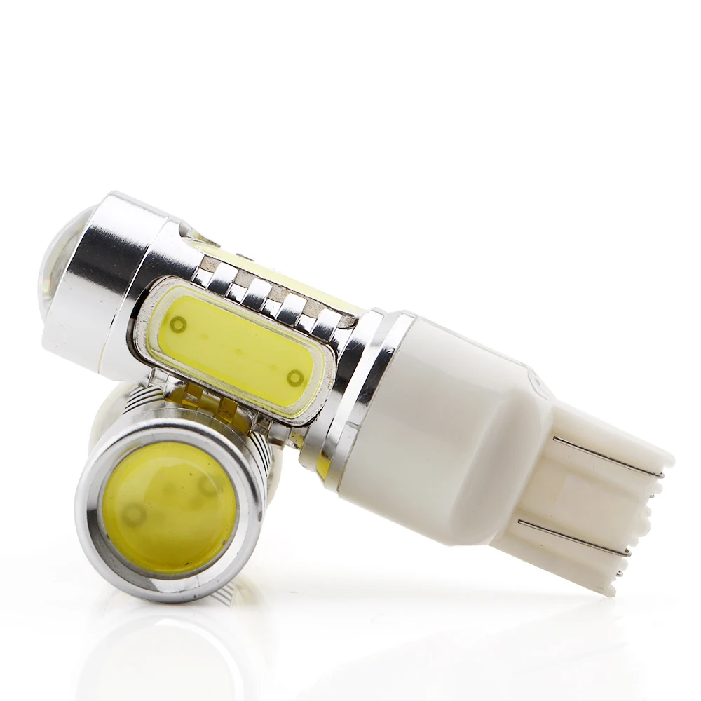 YM E Bright 2 шт. T20 7443 7444NA W21/5 Вт COB 7 5 12 в 24 В Светодиодные Автомобильные Лампы