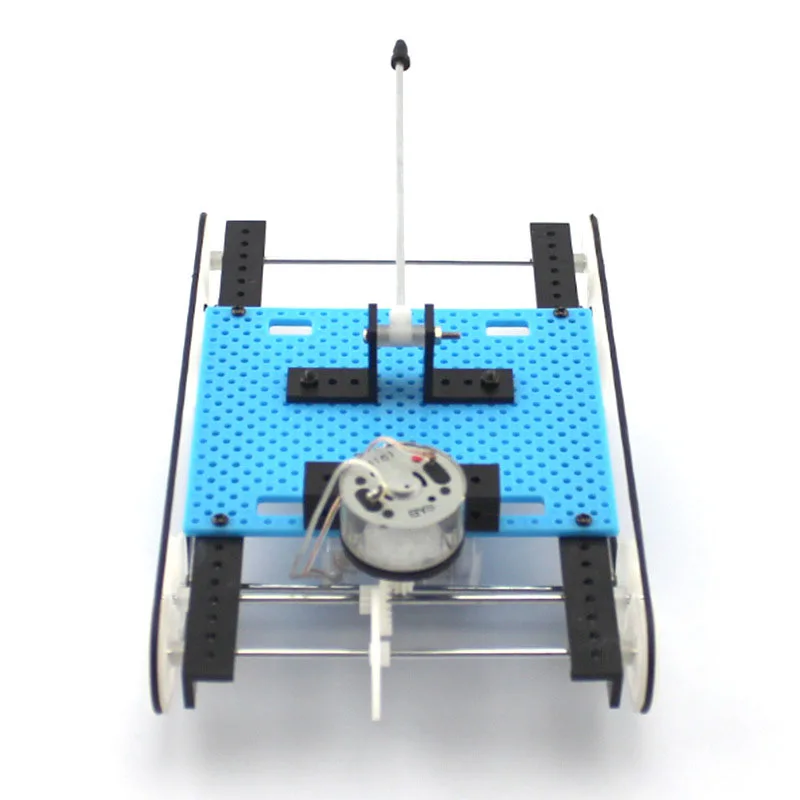DIY танк ручной работы игрушки Физическая Гизмо строительные блоки Наборы солнечной энергии собраны игрушки учебного пособия