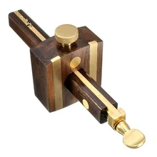 Hot Sale Luxury British Indonesia Ebony+Pure Copper Wearproof Carpenter Woodworking Tool 8INCH Screw Cutting Gauge Mark Scraper