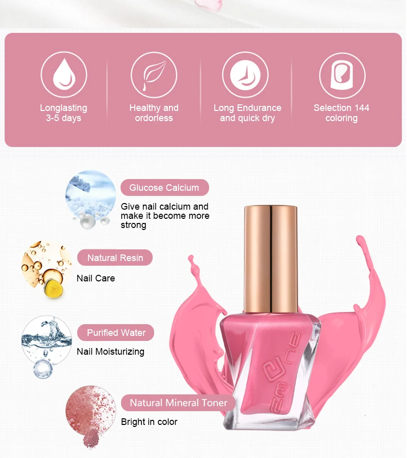 Led UV Nail Gel Polish with Regular Polsih (2)