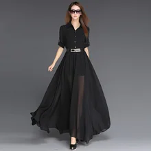 Abaya Adult Hot Sale Islamic Clothing For Women Djellaba 2016 Muslim Posed Robes Chiffon Temperament Cultivate One’s Morality
