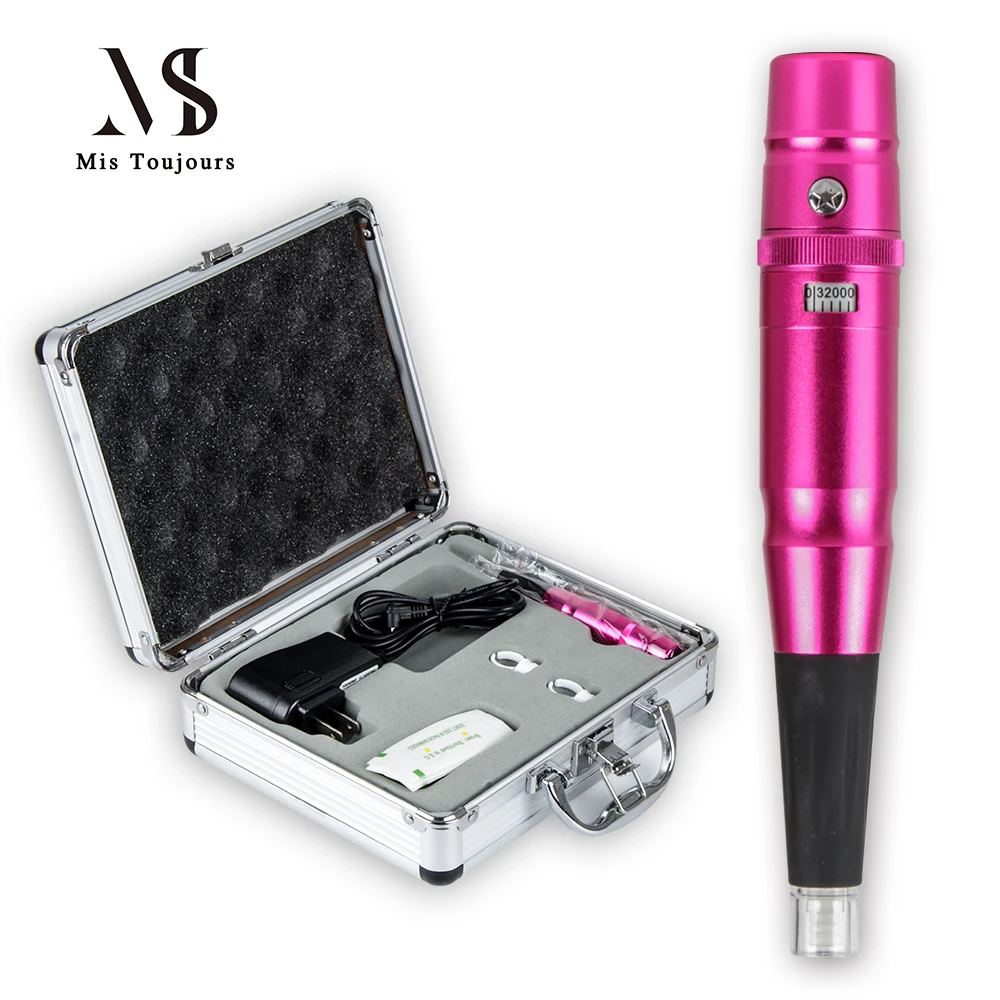 

Black Permanent Makeup Machine Kit With Pro Box Microblading Tattoo Machine Pen,Tattoo needles and Tips Cosmetics For Tattooing
