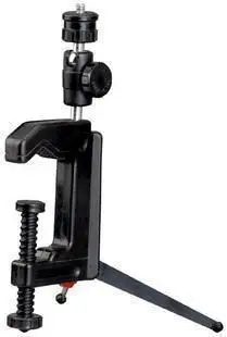 

Mini Portable Clamp Tripod Swivel Camera Stand Tripod or Table C-Clamp for Camera, Camcorder and DSLR & SLR
