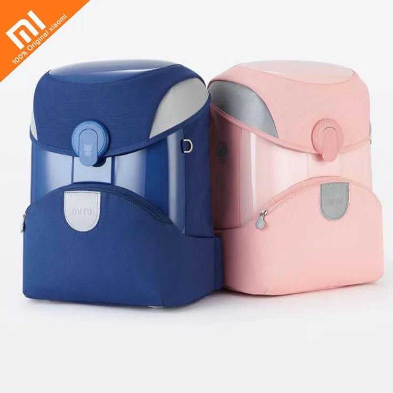 

Original Xiaomi Rice Rabbit Children's School Bag 2 Student Backpack Burden Reduction 3M Reflective Material Night Line Bags