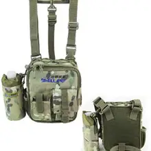 18*8*20 см iLure Рыболовная Сумка Многофункциональная Водонепроницаемая парусиновая приманка для рыбалки снасти сумка 4 цвета сумка для ног