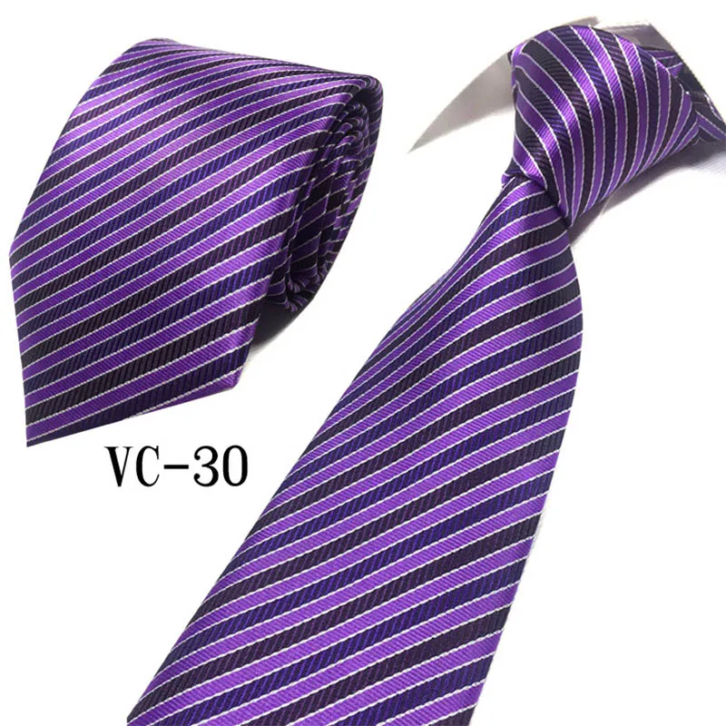 Модные 8 см галстуки для мужчин сплошной цвет галстуки тонкий жаккард дизайнер моды мужской съемный воротник бизнес рубашка Аксессуары
