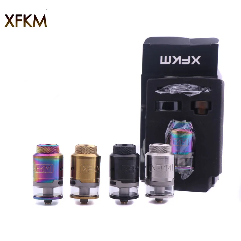 Новый оригинальный XFKM RDTA бак 3 мл электронная сигарета атомайзер с верхним