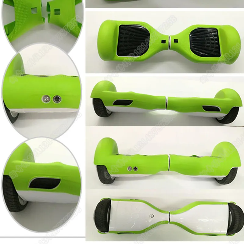 Silicone case with zipper for 6.5inch two wheels hoverboard scooter cover skin Silicone case with zipper for 6.5inch two wheels hoverboard scooter cover skin
