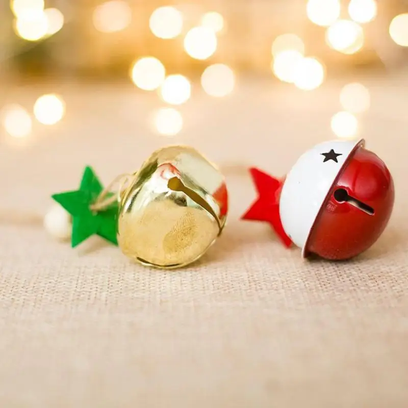 Рождественские колокольчики Рождественские елки подвесное украшение-колокольчик вечерние Новогодние украшения для дома