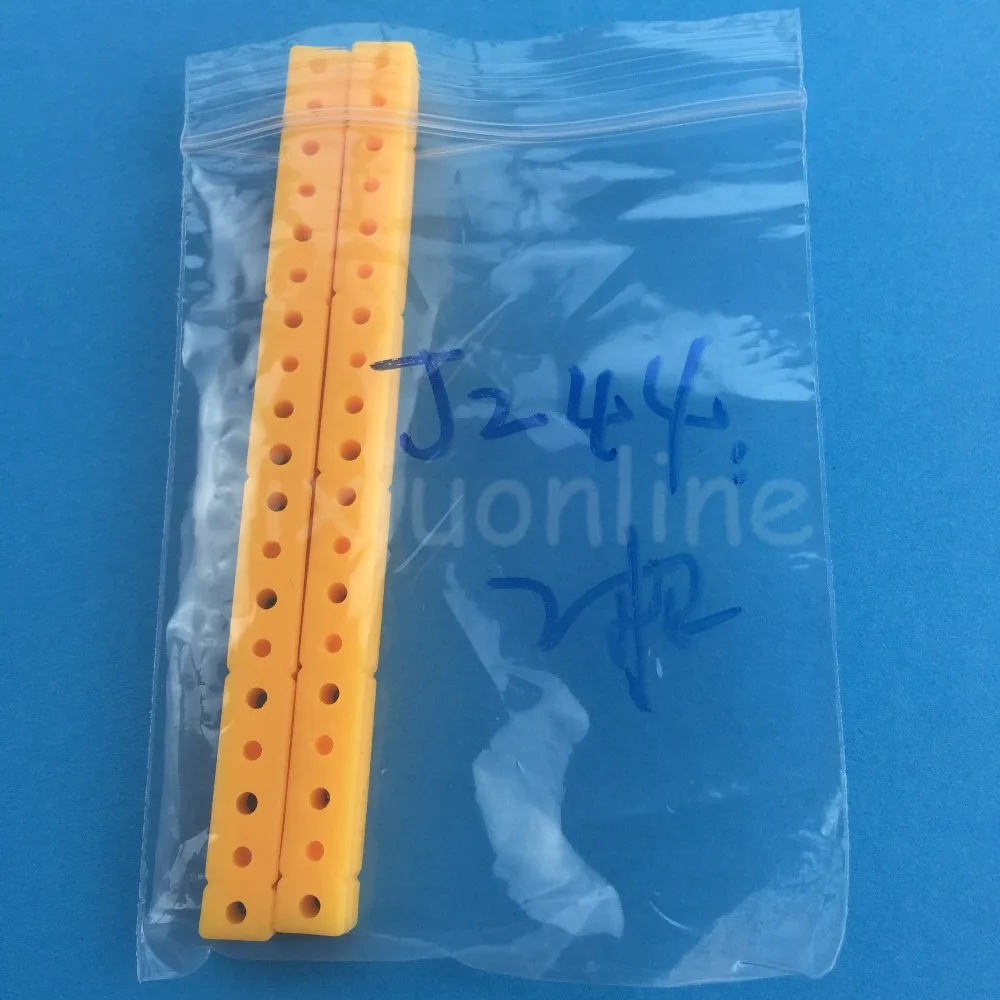 2pcs J244Y Yellow Color 95mm Plastic Stick Multi-aperture Plastic Connect Rod DIY Model Car Frame Stick for toilet seats toilet screw wc 2pcs abs plastic fixing accessories kit hinge bolt screw toilet pew accessories