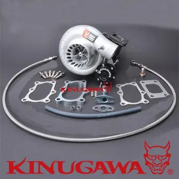 

Kinugawa Turbocharger 3" Anti Surge TD05H-18G 8cm T3 6 Bolt Oil Cool for Nissan TD42 Patrol Diesel