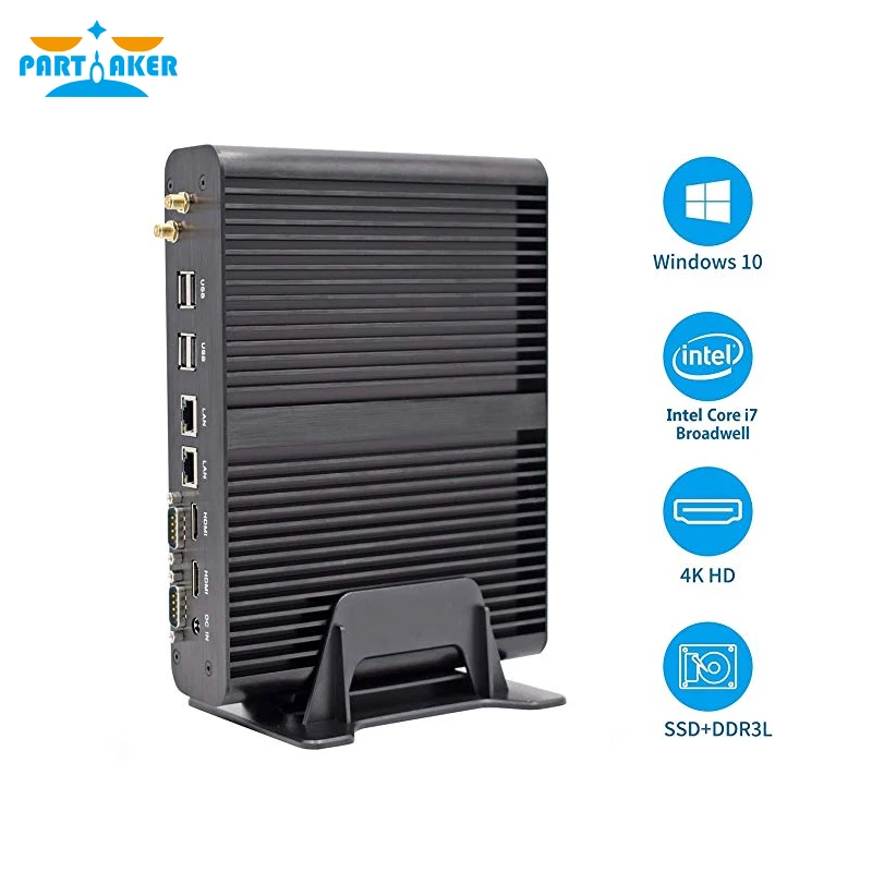  Heiße Neue Intel Core i7 5550U Mini PC Windows 10 Mini Computer 16GB RAM 256GB SSD Minipc Intel NUC