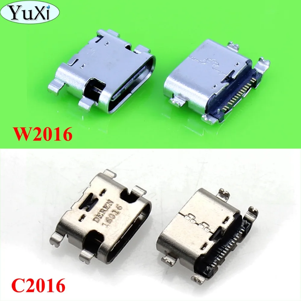 1 шт. Миниатюрный разъем micro usb type C для ZTE C2016 W2016 ZMAX Pro сменный зарядный порт ремонта