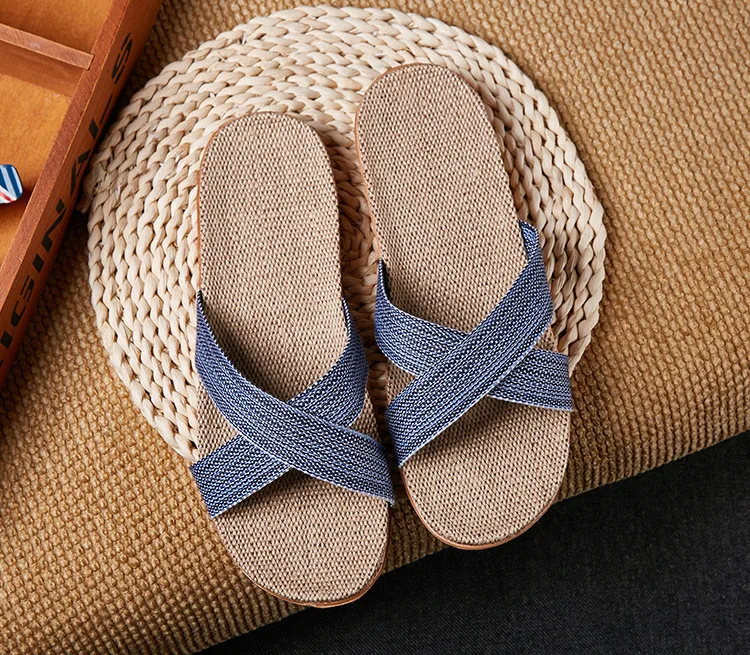 KiDaDndy сандалии льняные тапочки домашняя обувь детские тапочки Huracche обувь для мальчиков и девочек Тапочки WMC302