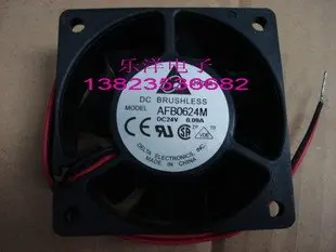 

original sets of up to (Delta )AFB0624M 24V 0.09A 6CM Two -lane two- ball bearing Cooling fan
