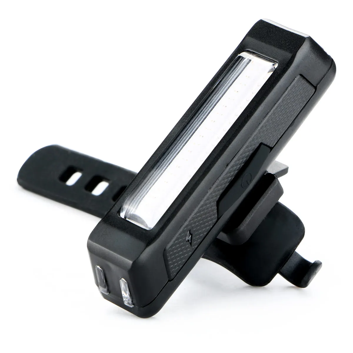 Тактический USB Перезаряжаемые удара Водонепроницаемый велосипед лампы спереди и сзади хвост светодиодный свет автоматического полностью