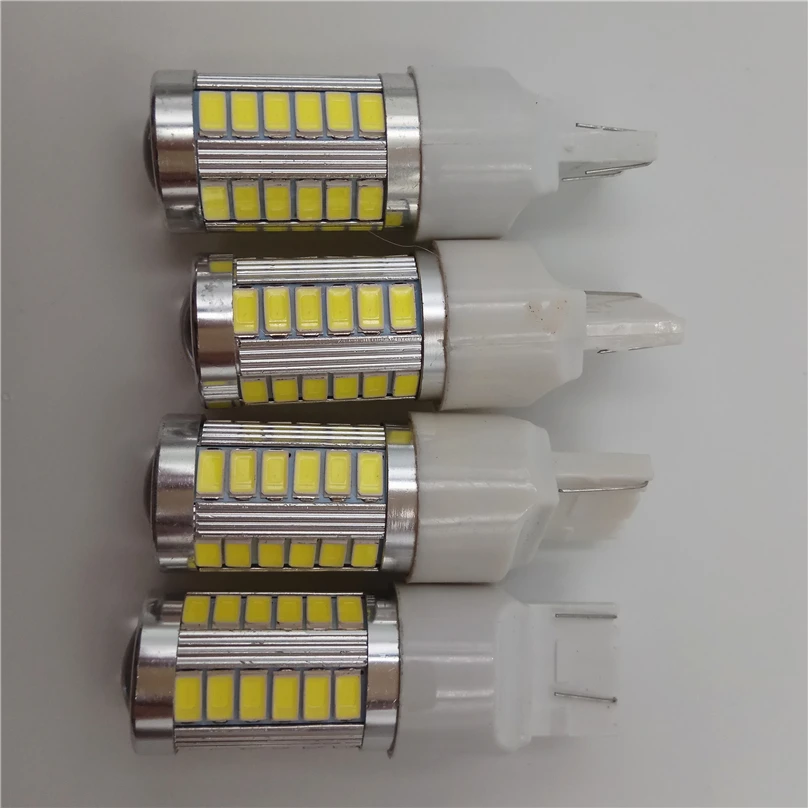 

Car Flashing 2PCS T20 7440 7443 W21 WY21W 5630 5730 smd lamp yellow Turn Signal Reverse Led Light red Brake lights white Bulb