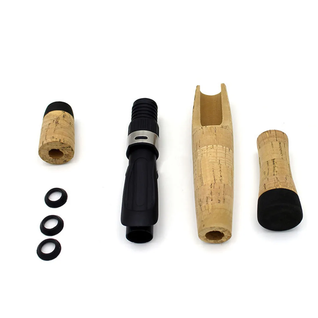 1Pcs Fishing Rod Building Repair Composite Cork Spinning Grip Reel Seat Handle DIY Fishing Rod Building Accessories