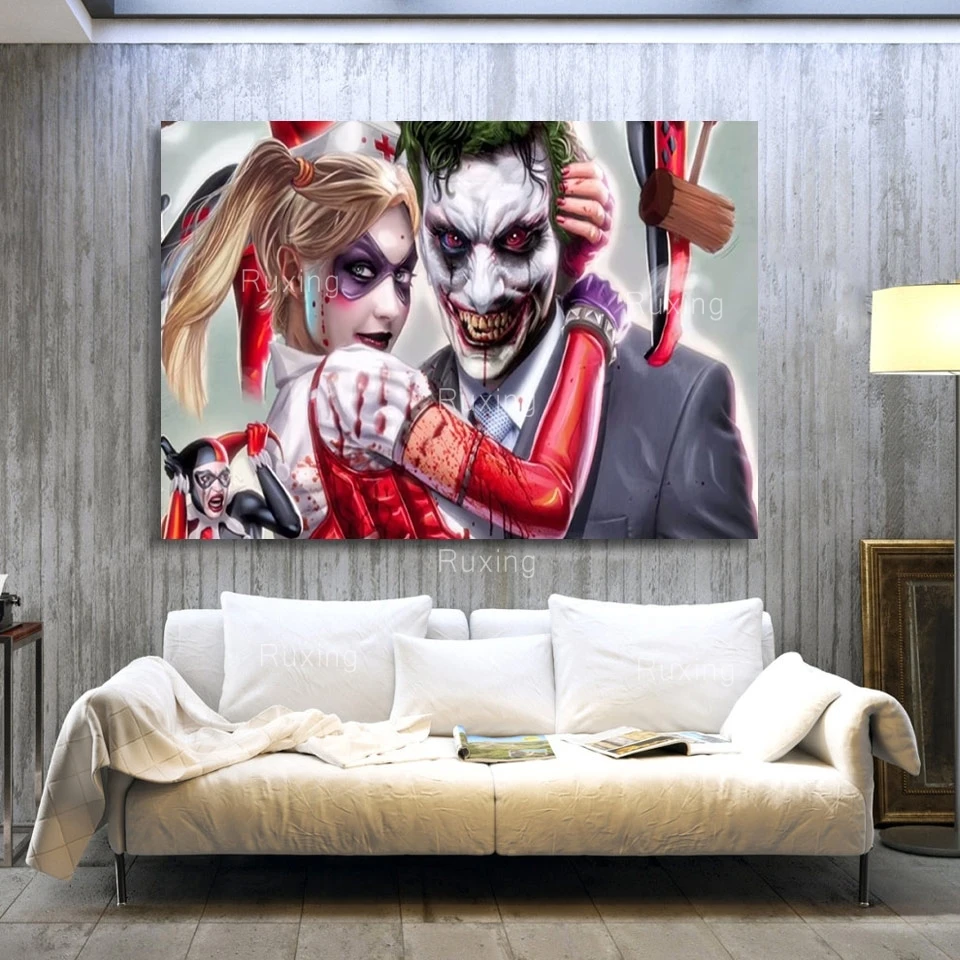 Ruxing Diamond Embroidery 5d Diy Diamond Painting Harley Quinn