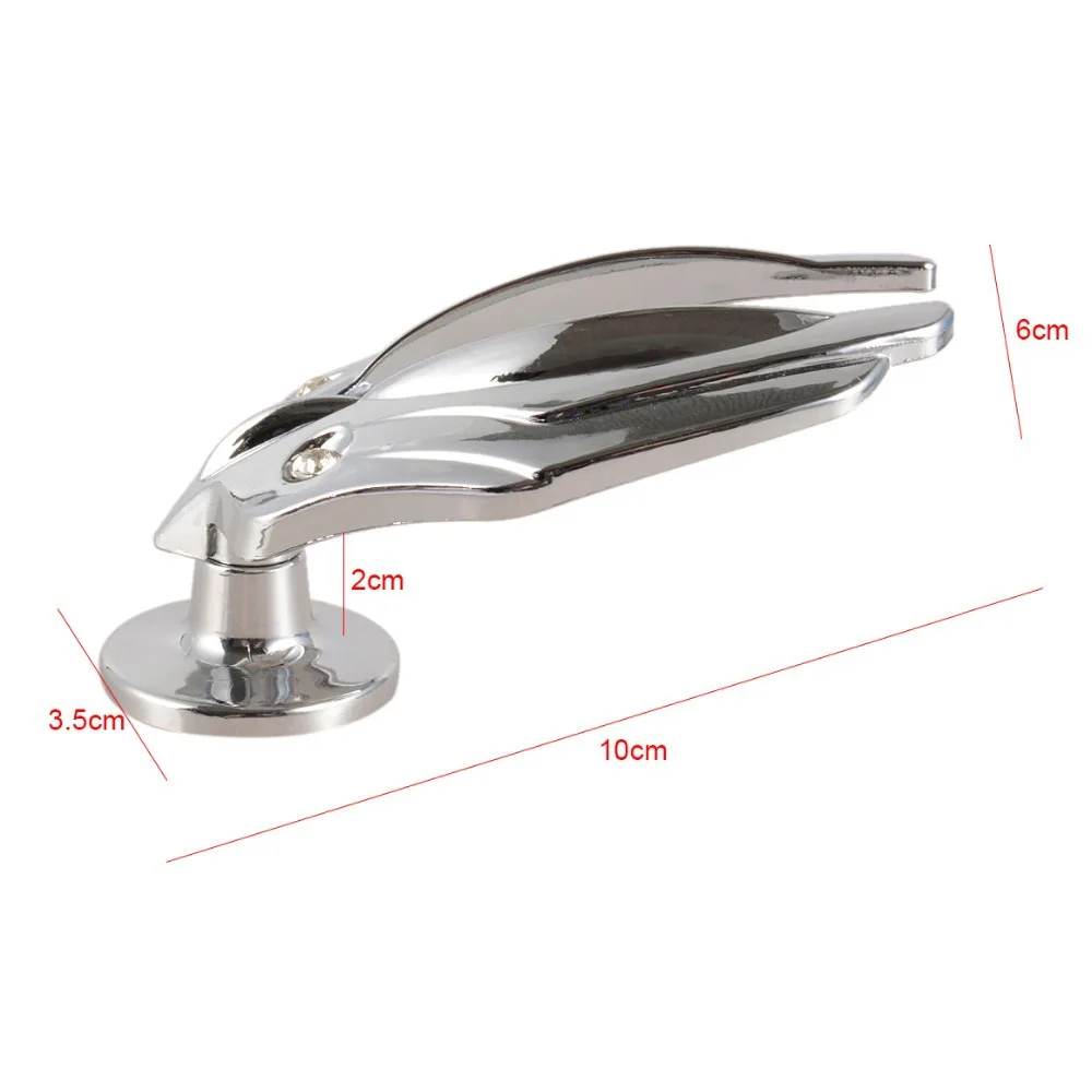  Car Styling 3D Car Sticker Universal Eagle Emblem Feather Car Front Cover Hood Ornament Bonnet Embl