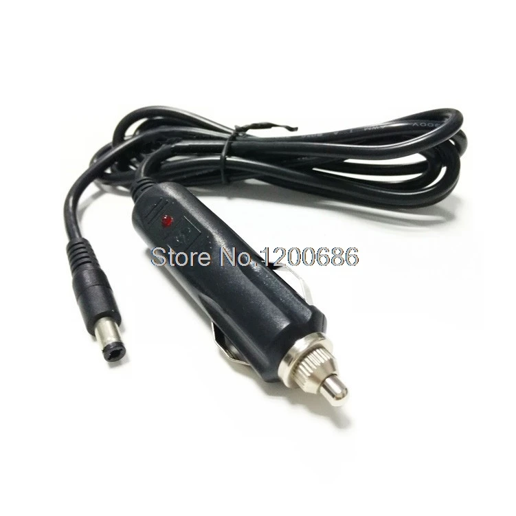 

1 M DC 5.5 * 2.5 22AWG 12/24V 3A 2.5mm DC Power Jack Plug wire harness for GPS Back Up Camera Car Cigarette plug