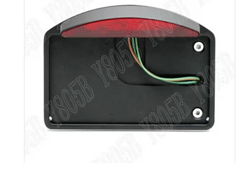 

Motorcycle Side Mount License Plate LED Taillight For Yamaha VStar 400 650 1100 1300 Virago XV250 535 Road Star Cruisers L-43