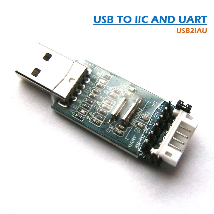 

USB to I2C USB2UART TTL UART I2C Simultaneously Uart Converter Adapter DIY rc electronic toy development board raspberry pi uno