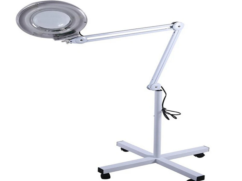 220V LED Light 5X Floor Stand Optical Magnifying Glass Lens Foldable Magnifier Lamp For Facial Tattoo Eyebrow Nail Salon Beauty 220V LED Light 5X Floor Stand Optical Magnifying Glass Lens Foldable Magnifier Lamp For Facial Tattoo Eyebrow Nail Salon Beauty