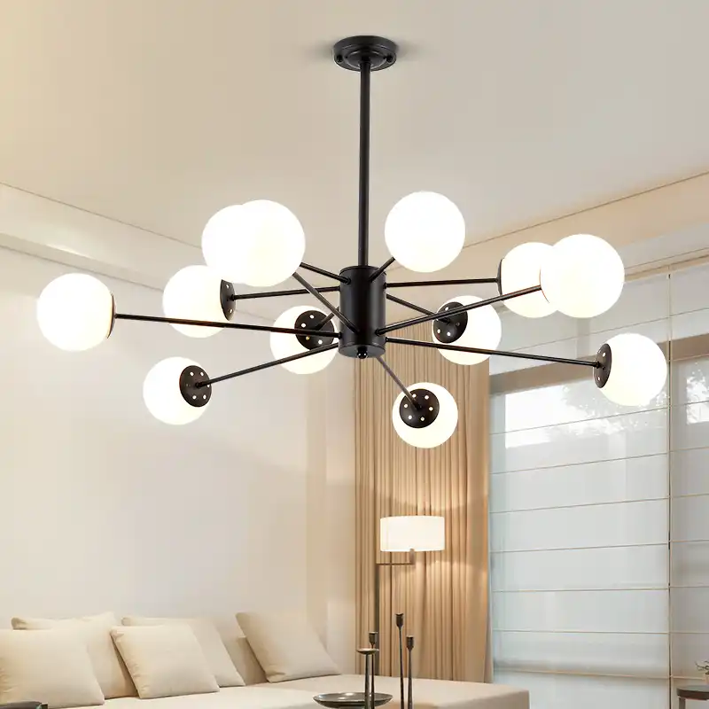 Retro Modern Ceiling Chandelier Gl Light Retro Modern Ceiling Chandelier