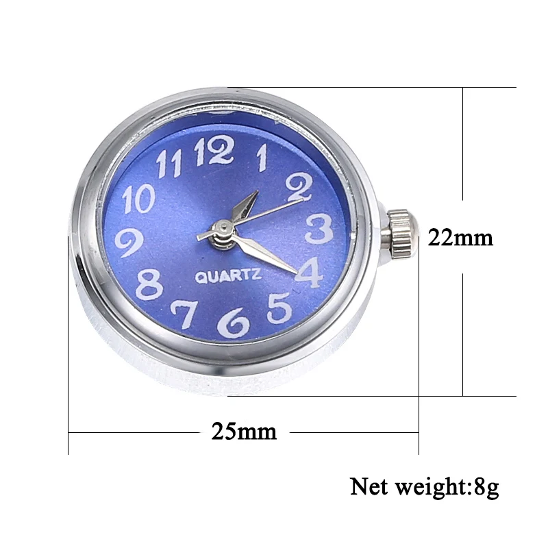 Round Quartz Working Pop Charm Watch snap buttons fit 18MM snap bracelet jewelry Fashion Beauty NS1001,fashion bracelet