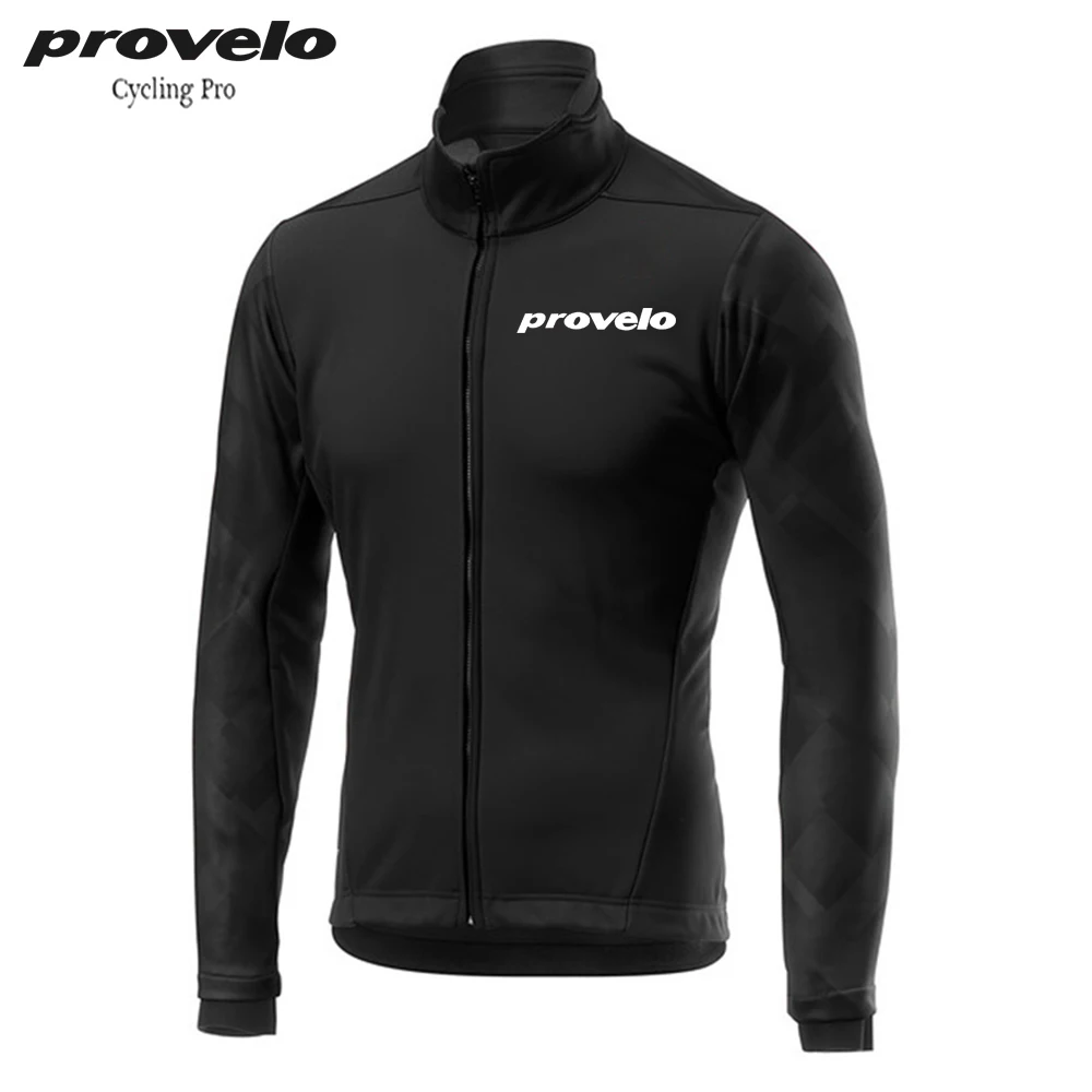 2019 Mens Red Long Sleeve Cycling Jersey Winter Thermal Fleece Maillot