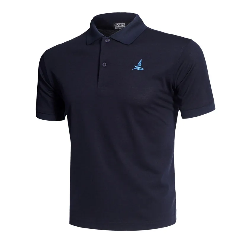 

Solid Male Polo Shirts Dry Slim Fit Polos for Men Cotton Black Polo Shirt Mens Short Sleeve 2019 Summer Casual High quality