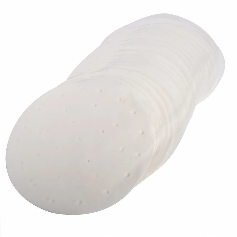 

50pcs/set Steaming Paper Cooking Paper Dim Sum Paper Non Stick Steam Mat Bamboo Steamer Kitchen Bamboo Basket Steamer Paper