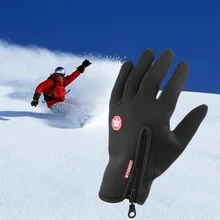 1 Pair Outdoor Warmer font b Gloves b font Winter Autumn Cycling Bike Ski Windproof NEW