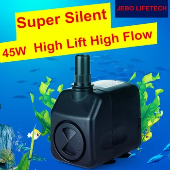 

JEBO LIFETECH Aquarium Submersible Pump 45W Aquarium Pump Aquarium Fish Tank Water Silent Pump Adjustbale Water Value AP3300