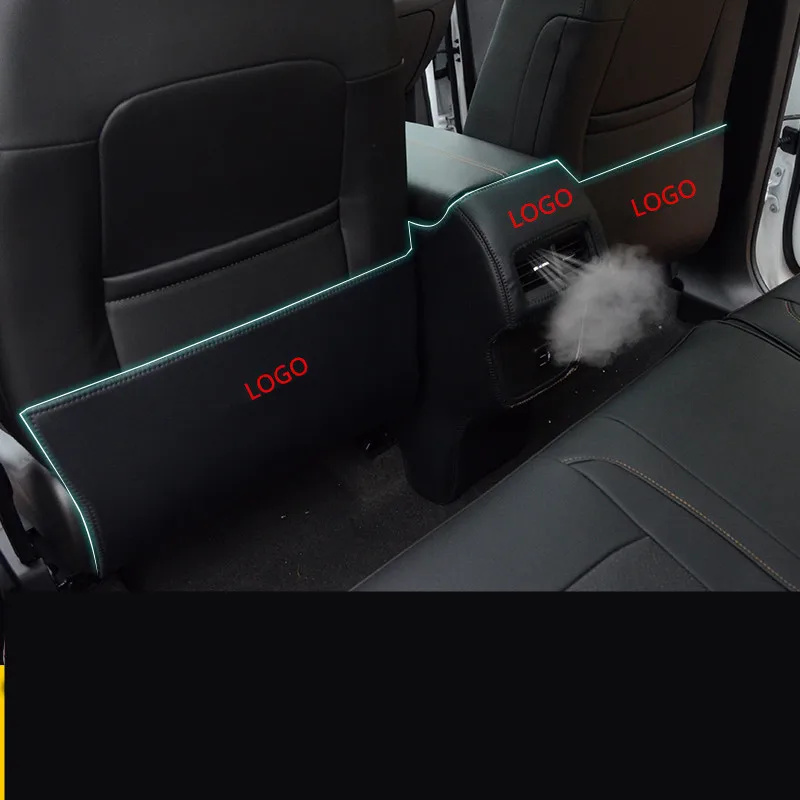 

PU Leather 3PCS Seat Center Armrest Anti-Kick Pad Mat For Chevrolet Equinox Malibu AAB203