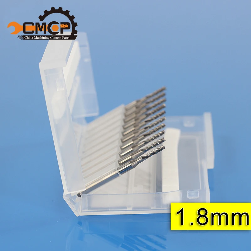 

10PCS PCB Milling Cutter Metal Leather CNC Router Wooden Cutting Tool Engraving Machine Accessories