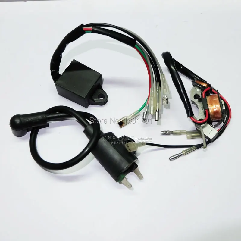 Электронные запасы 3 шт./компл. ET950 ET650 Magneto катушка зажигания зажигатель для