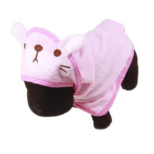 Zero B7727 Прямая поставка, новинка, мягкая мультяшная собака, банные халаты с животными, банное полотенце для щенка, кошки, милый подарок