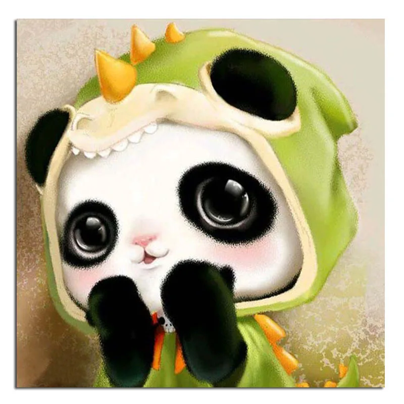 diamond painting red panda