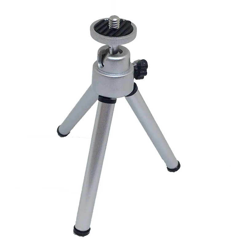 silver mini tripod