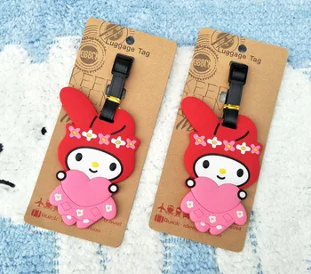 

IVYYE My Melody Anime Travel Accessories Luggage Tag Suitcase ID Address Portable Tags Holder Baggage Label New