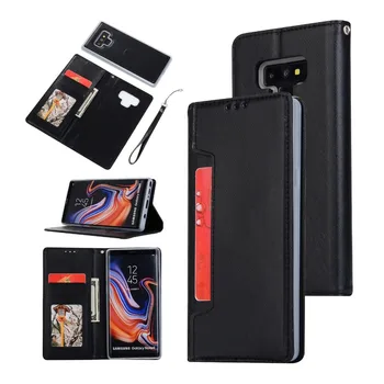 

Multifunction Flip Wallet Leather Case For Samsung Galaxy Note 9 Cover Note 8 S9 Plus S8 S7 Edge Magnetic Detachable Case EEMIA
