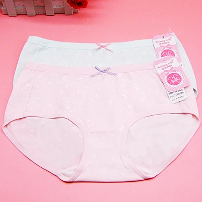 Free Shipping Feichangzimei Girl Undewear Panties Cotton Solid Cotton ...