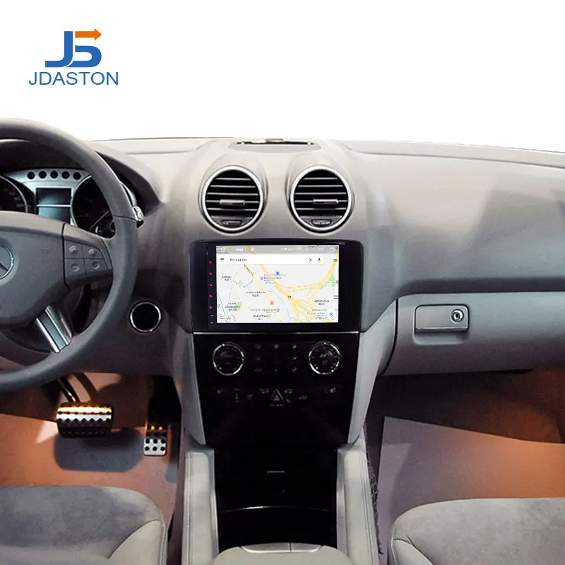 Excellent JDASTON 9 Inch Android 9.0 Car Multimedia Player For Mercedes Benz AMG R Class W251 R300 R350 R63 2 Din Car Radio GPS RDS Stereo 5