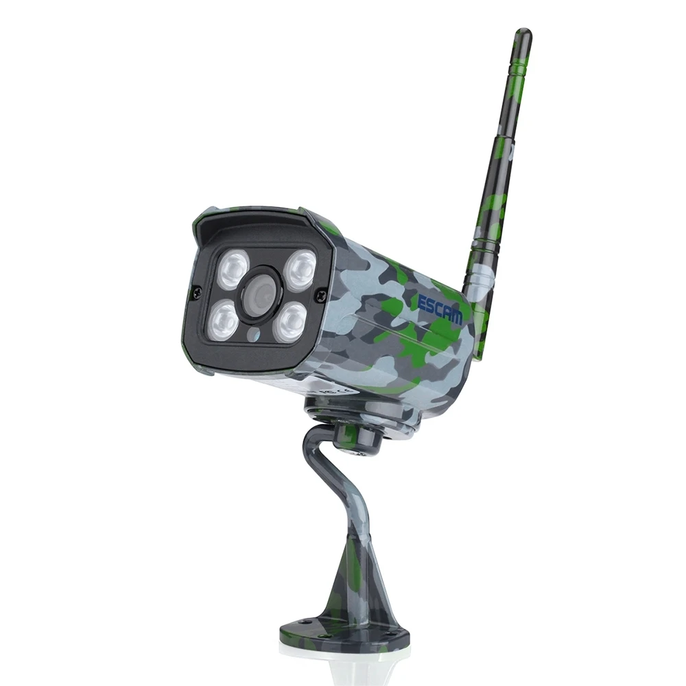 

ESCAM QD900S 4pcs LED lights Night Vision 2MP CCTV Camera Motion Detection HD 1080P WiFi Wired Waterproof Security IP Camera