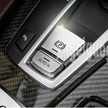 Angelguoguo привод центрального автомобильного стояночного тормоза Авто H кнопку декоративная накладка для BMW 5/6/7 серии F10 GT F07 X3 f25 X4 f26 X5X6