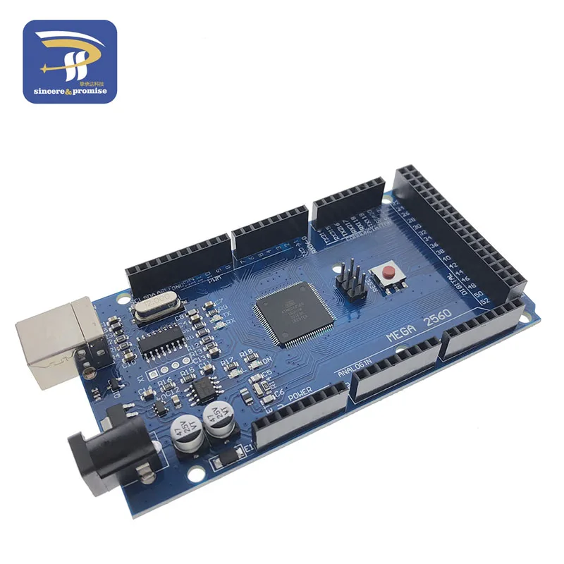 5V MEGA2560 MEGA 2560 R3 (ATmega2560 16AU CH340G CH340) PRO Встроенная AVR USB макетная плата для 3D принтера